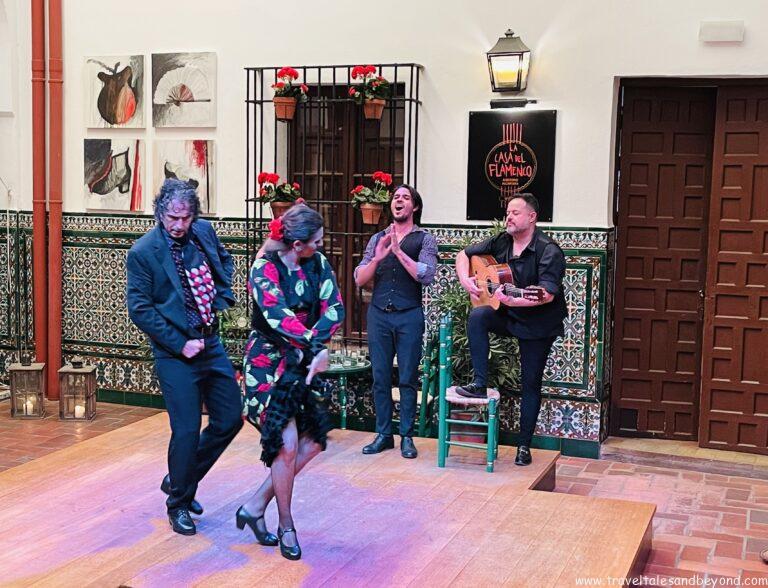 Live Flamenco dance performance in Seville, Andalusia, Spain