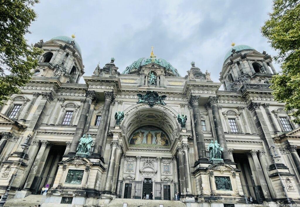 Berlin Cathedral (Berliner Dom) exterior view on Museum Island, Germany
