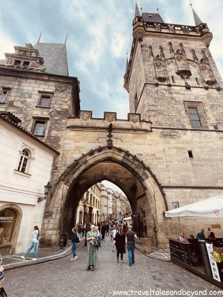 Old Town Bridge Tower at the entrance of Charles Bridge, Prague
