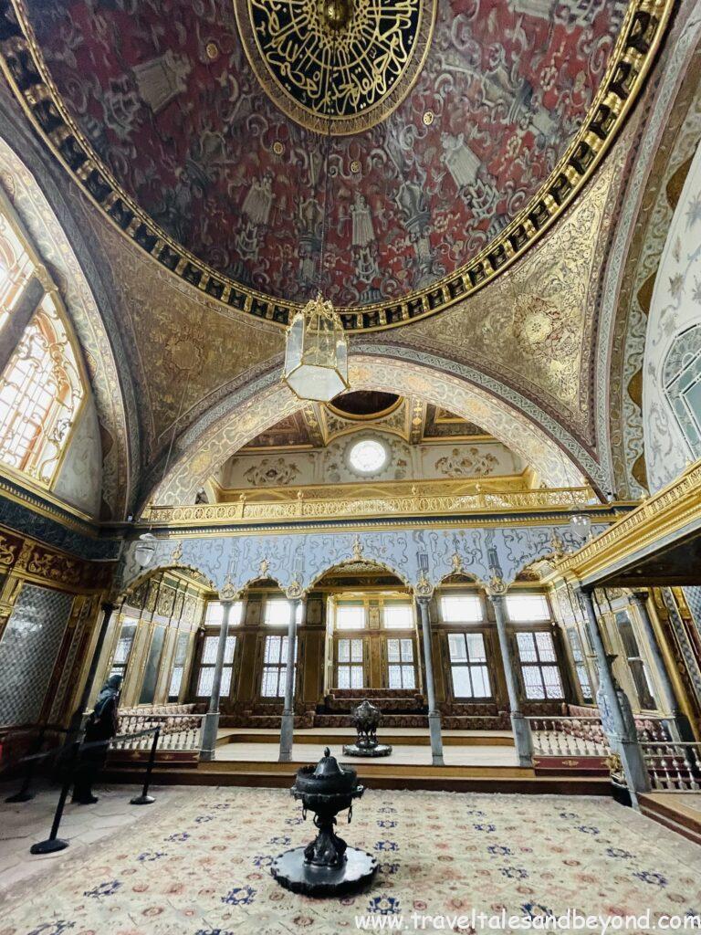 Inside Topkapi Palace, Istanbul, Turkey