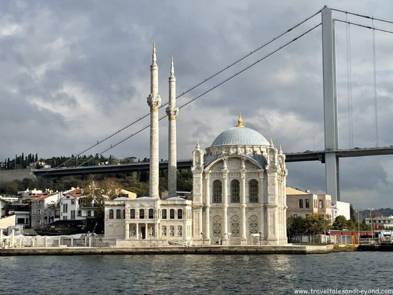 Boat ride in Bosphorus Strait