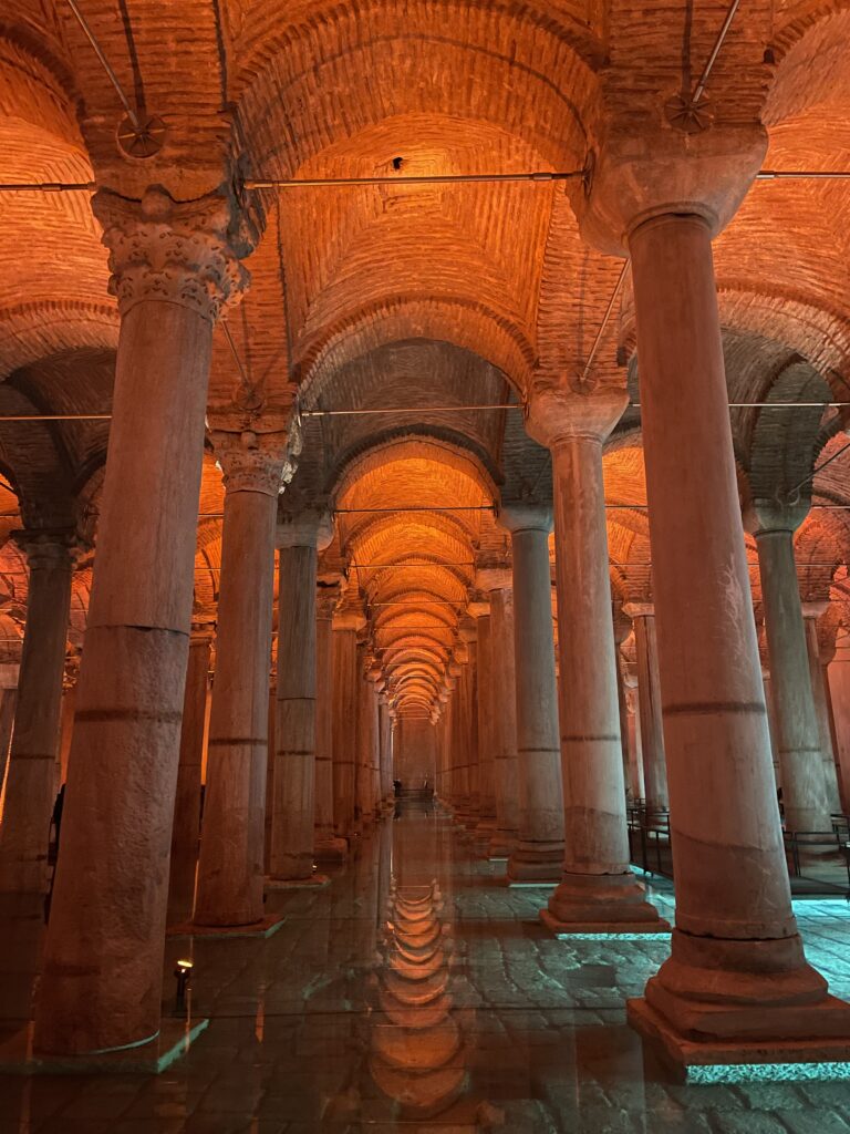 Basilica Cistern, Istanbul. Turkey