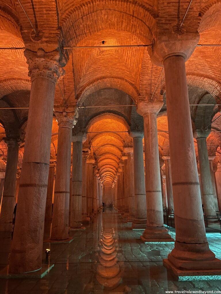 Basilica Cistern, Istanbul. Turkey
