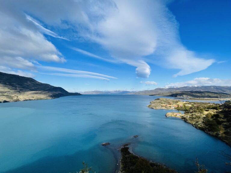 A Glacier Lake, Torres Del Paine, Chile, South America