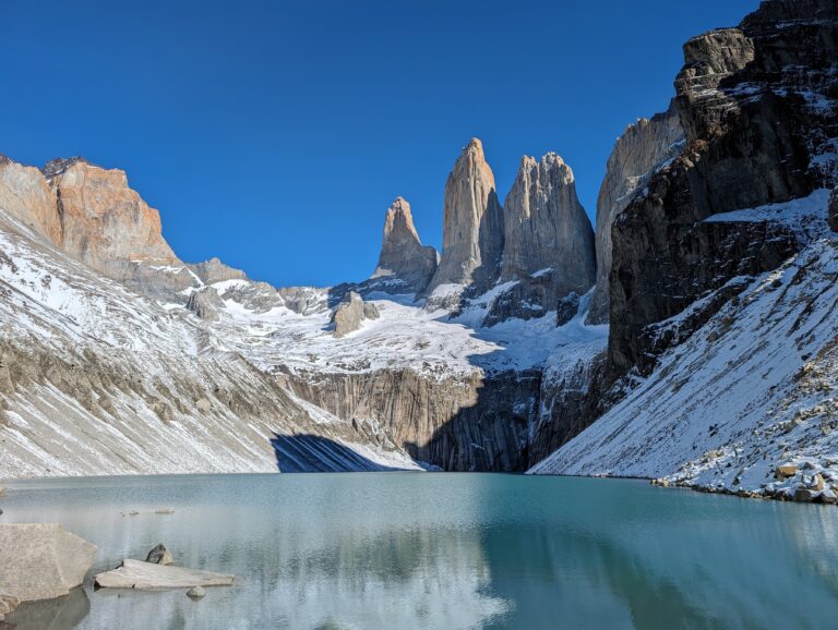 Base of the Towers, Torres Del Paine, Chile, South America