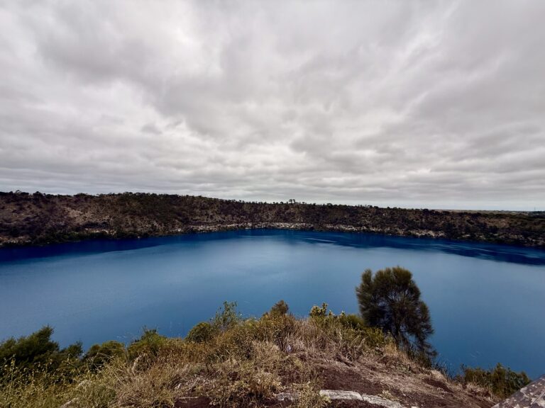 Blue Lake, Volcanic crater lake, Mount Gambier, Robe, Australia