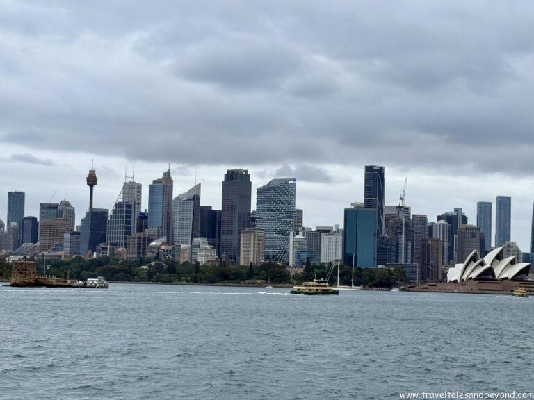 Sydney skyline at sunset, Australia