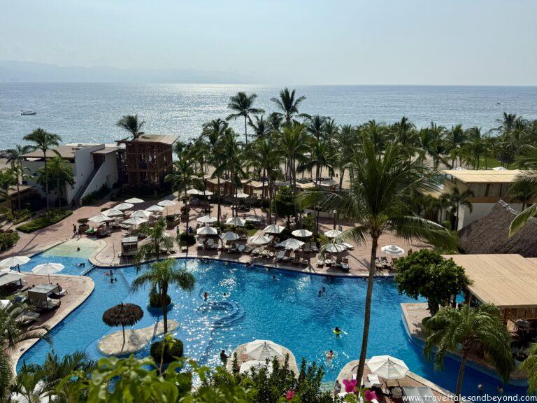 Ocean view from Fiesta Americana Puerto Vallarta All Inclusive resort on the Bay of Banderas