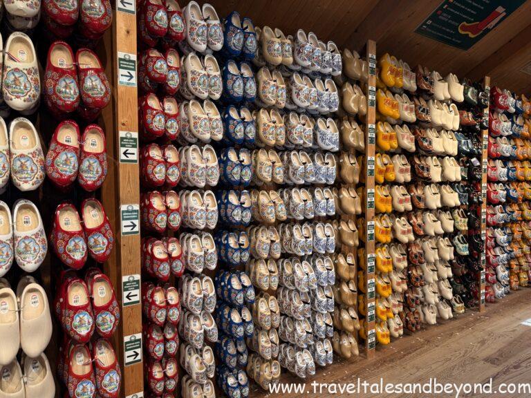 Display of Clogs of various sizes