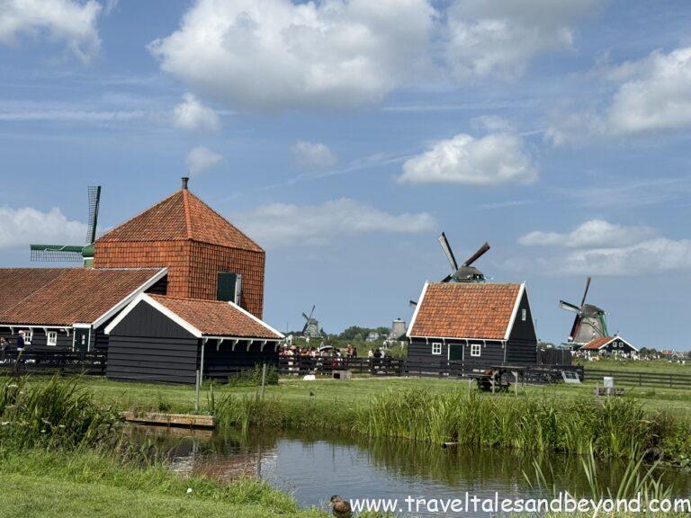 The iconic windmills of Zaanse Schans