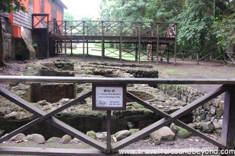 Ruins of a 17th-century rum distillery, St Kitts