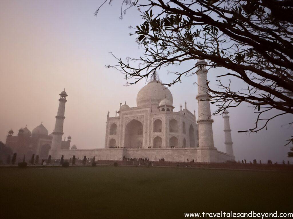 Taj Mahal at dusk, Agra, India