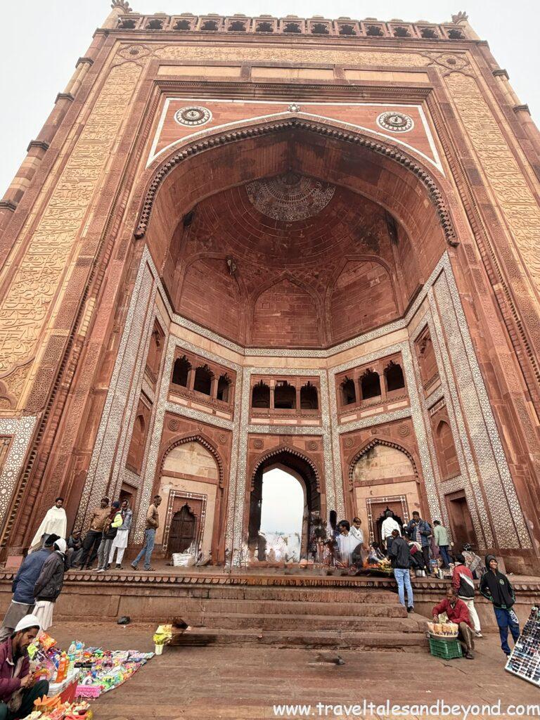Buland Darwaza, one of the largest gateways in the world, Fatehpur Sikri, Agra
