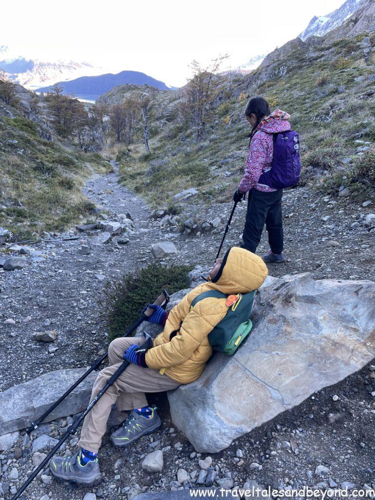 Taking short breaks in between for recharge