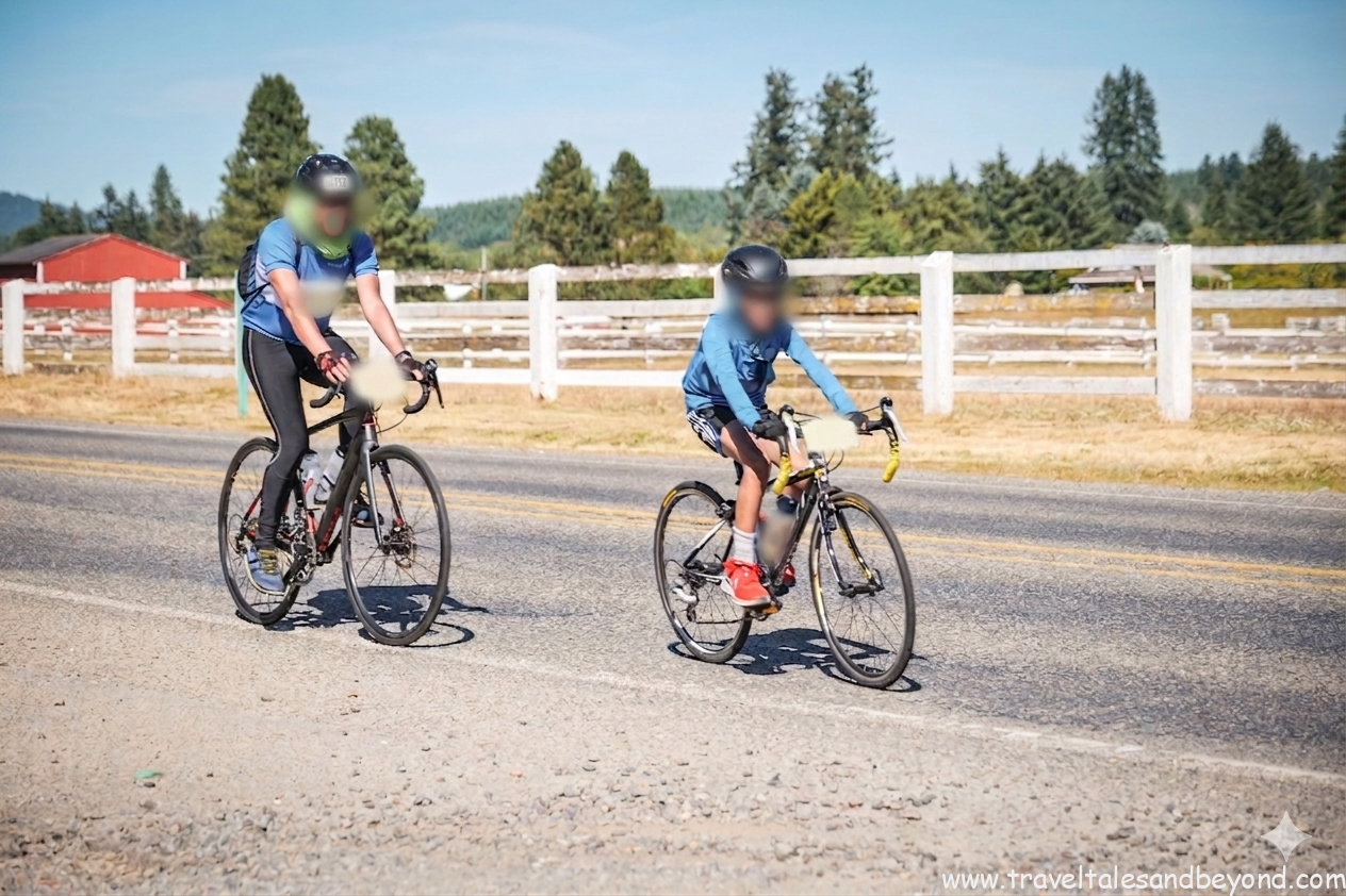STP Day 1 - cycling through western Washington on the route from Seattle to Centralia