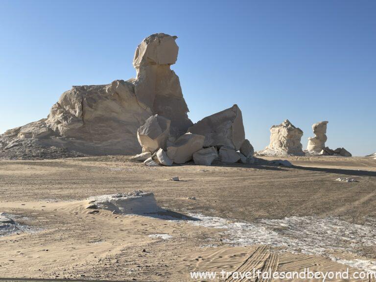 White Desert Egypt Rock Formations