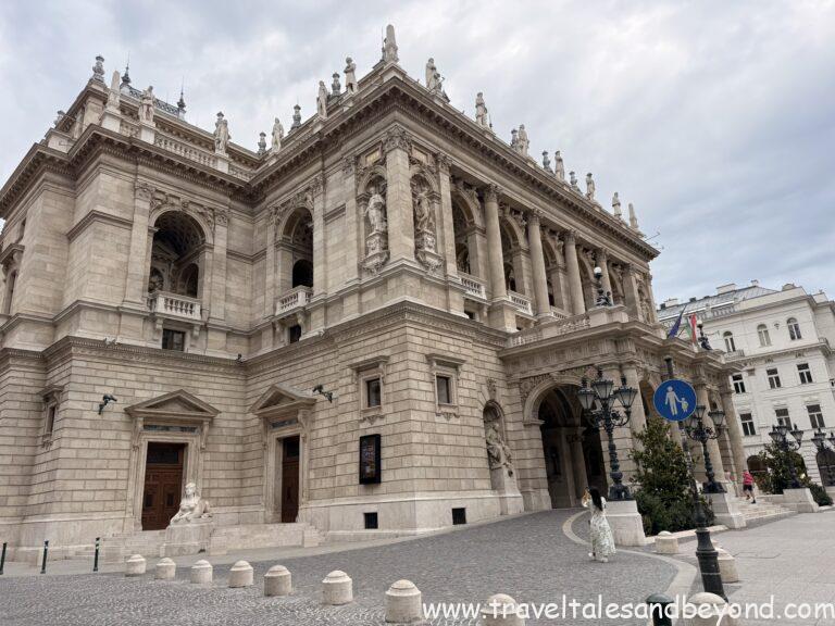 Hungarian State Opera House facade, Budapest