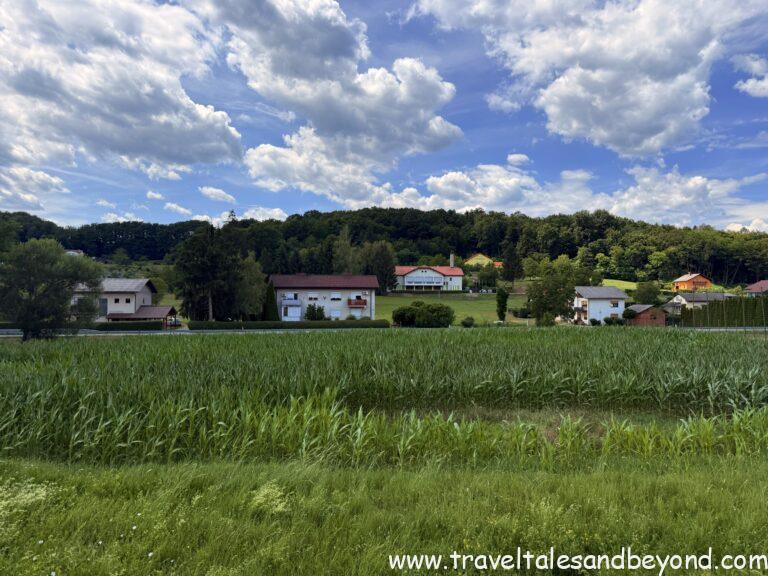 Scenic ride through Hungary