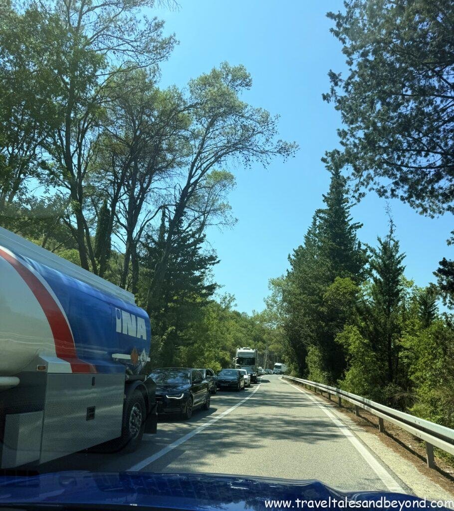 Croatia-Montenegro border crossing