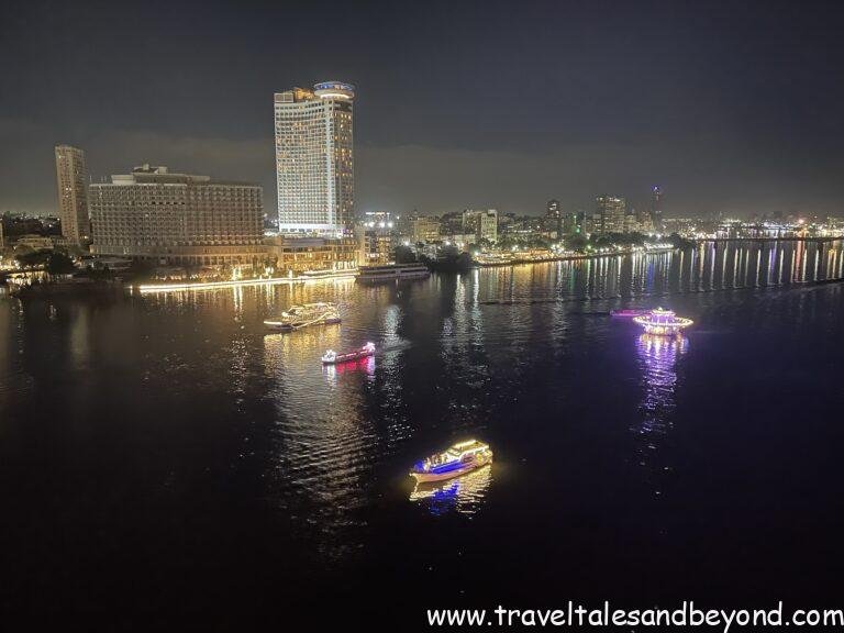 Cairo and Nile river, Egypt