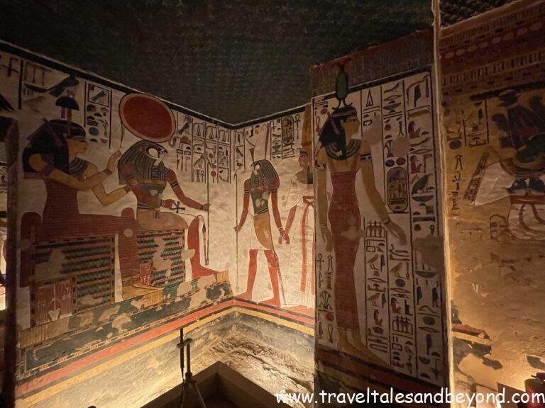 Tomb of Queen Nefertari (QV66) in the Valley of the Queens, Egypt