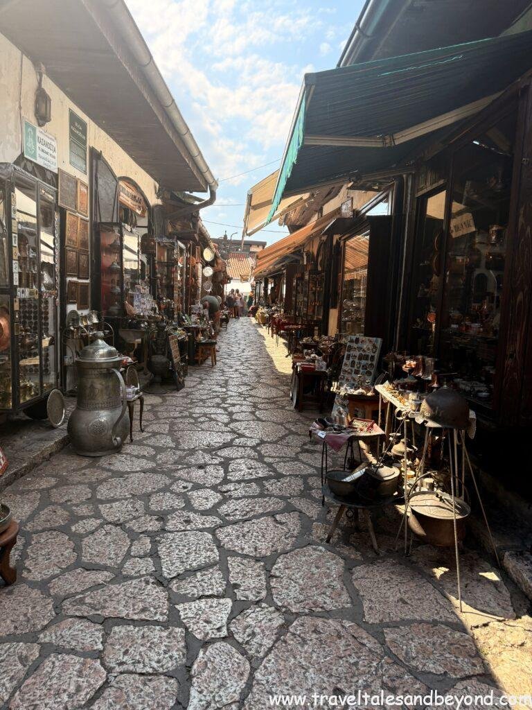 Baščaršija, Sarajevo's old Ottoman bazaar