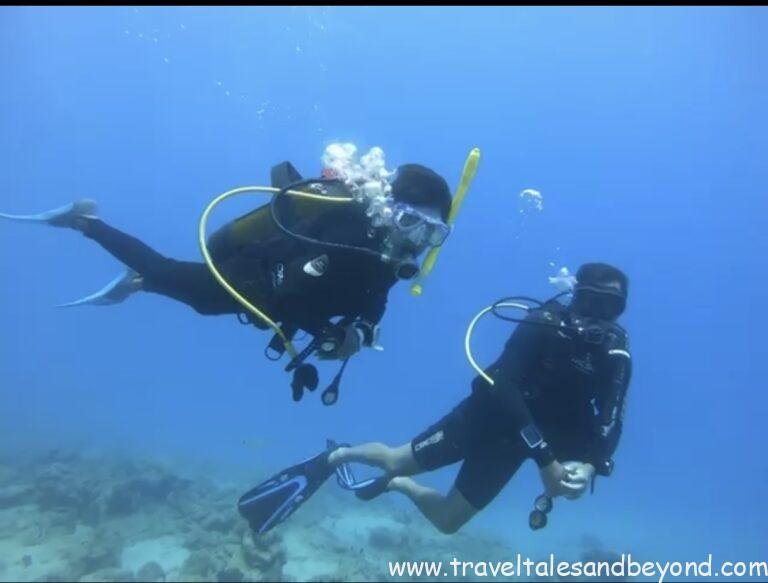 Open water boat dive final session