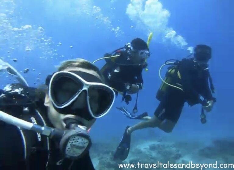 Boat dive, Agios Nikolas, Crete, Greece